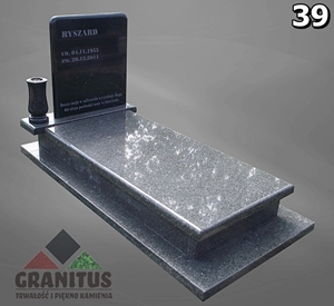 39 nagrobek pojedyńczy prosty